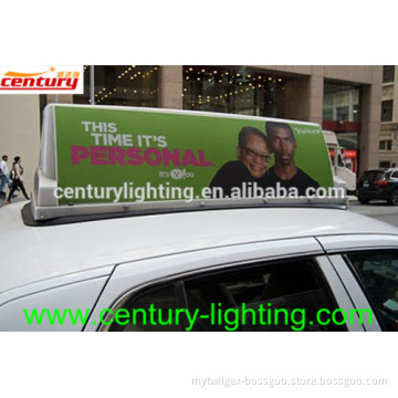 taxi top light sign